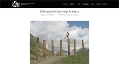 Desktop Screenshot of bildhauerei-kreitmeier.de