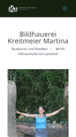 Mobile Screenshot of bildhauerei-kreitmeier.de